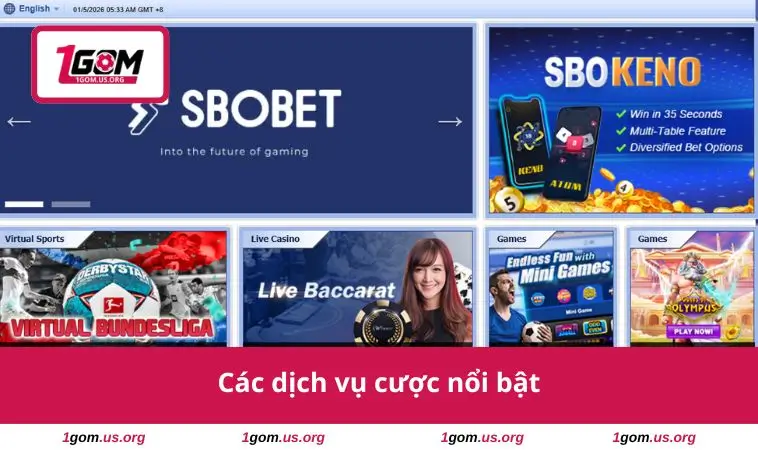 Các dịch vụ cược nổi bật