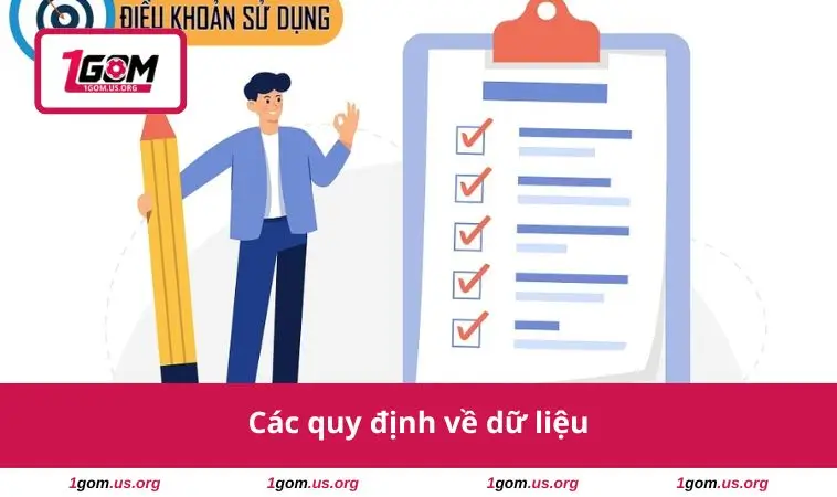Điều Khoản Sử Dụng 2 Các quy định về dữ liệu
