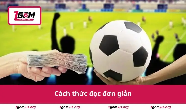Hướng Dẫn Cược Bóng Đá - Bước Đầu Dành Cho Người Mới 1 Cách thức đọc đơn giản