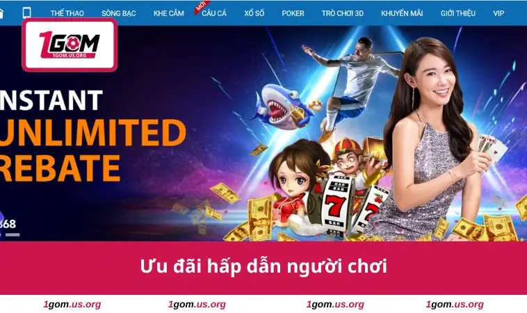 Ưu đãi hấp dẫn người chơi